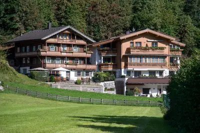 Naturlandschaft in der Nähe des Ferienhauses
