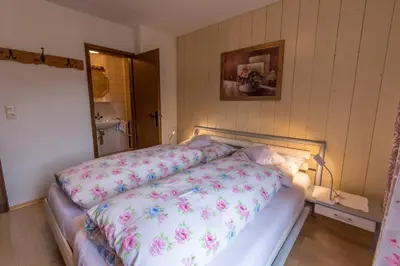 Ein Bett oder Betten in einem Zimmer der Unterkunft Apartment Westendorf