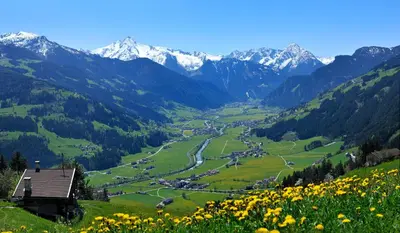 Naturlandschaft in der Nähe der Ferienwohnung