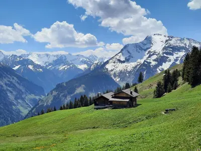 Naturlandschaft in der Nähe der Ferienwohnung