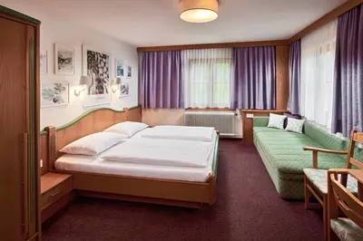 Ein Bett oder Betten in einem Zimmer der Unterkunft Hotel Gasthof Siggen