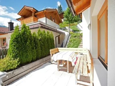 Das Gebäude in dem sich das Chalet befindet