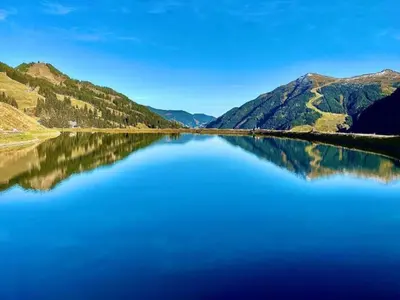 Naturlandschaft in der Nähe des Chalets