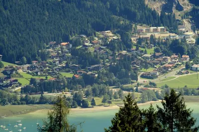 Naturlandschaft in der Nähe des Ferienhauses