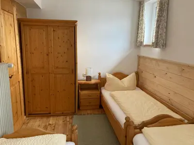 Ein Bett oder Betten in einem Zimmer der Unterkunft Hanserhof