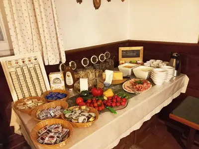 Essen in diesem Bauernhof oder in der Nähe