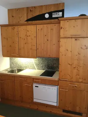 Küche/Küchenzeile in der Unterkunft Apartment Kaprun