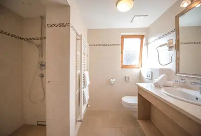 Ein Badezimmer in der Unterkunft Hotel Wöscherhof - 4 Sterne Superior