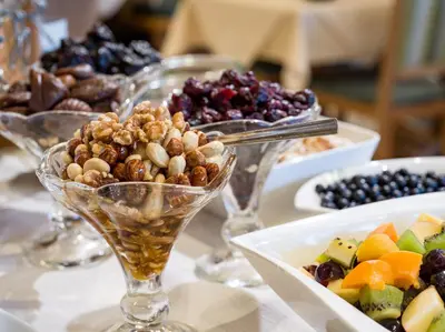 Essen im Hotel oder in der Nähe