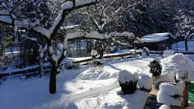 Haus Binder im Winter