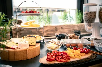 Essen in der Pension oder in der Nähe