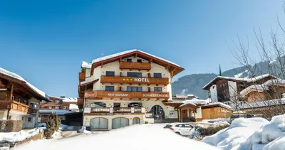 Ein allgemeiner Bergblick oder ein Berglick von des Hotels aus