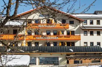 Das Gebäude in dem sich das Hotel befindet