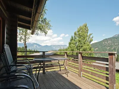 Naturlandschaft in der Nähe des Chalets