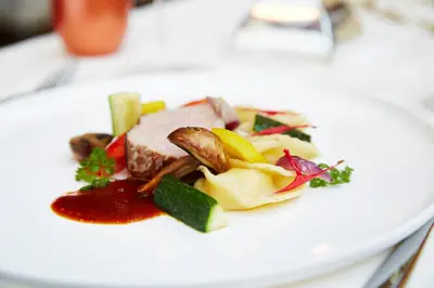 Essen im Hotel oder in der Nähe