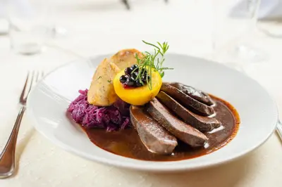 Essen in der Pension oder in der Nähe
