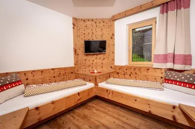 TV/Unterhaltungsangebot in der Unterkunft Alpen Chalet Wohnung 