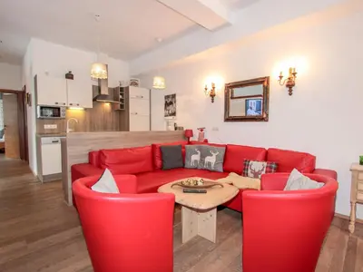 Ein Sitzbereich in der Unterkunft Apartment Tyrol-2 by Interhome