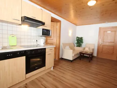 Küche/Küchenzeile in der Unterkunft Apartment Alpin by Interhome