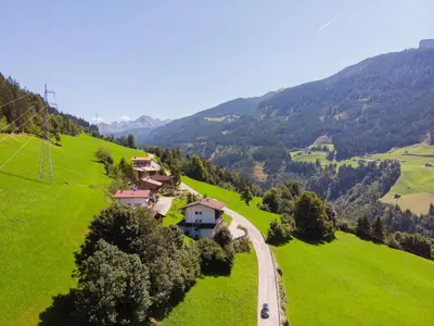Naturlandschaft in der Nähe der Ferienwohnung