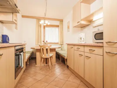 Küche/Küchenzeile in der Unterkunft Deluxe Apartment Sonnseite