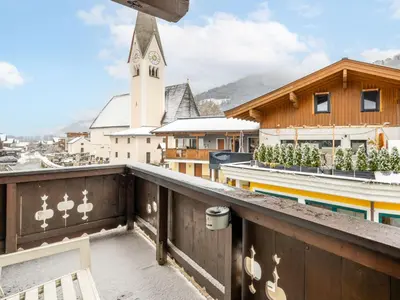 Ein Balkon oder eine Terrasse in der Unterkunft Apartment Vorreiter-1 by Interhome