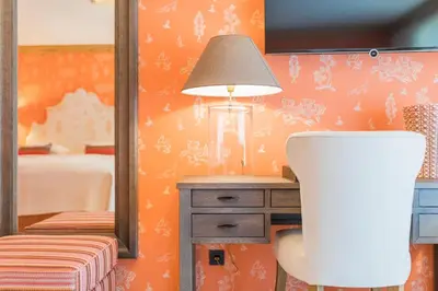 Ein Bett oder Betten in einem Zimmer der Unterkunft Der Unterschwarzachhof