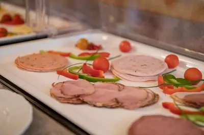 Essen im Hotel oder in der Nähe