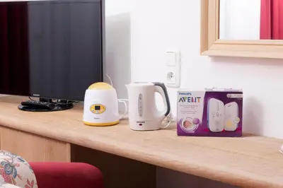 Kaffee-/Teezubehör in der Unterkunft Familienhotel Central