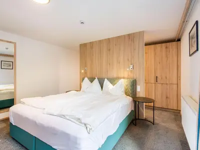 Ein Bett oder Betten in einem Zimmer der Unterkunft Apartment in Wald near Zillertal Ski Area