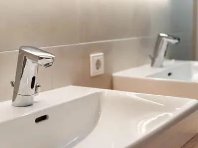 Ein Badezimmer in der Unterkunft Apartment in Wald near Zillertal Ski Area