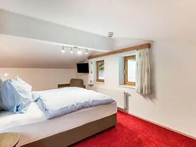 Ein Bett oder Betten in einem Zimmer der Unterkunft Apartment in Wald near Zillertal Ski Area