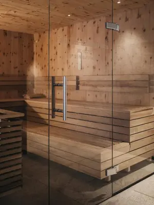 Ein Badezimmer in der Unterkunft Biohotel Rupertus
