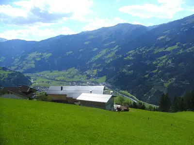 Naturlandschaft in der Nähe der Ferienwohnung
