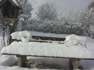 Haus Bianca im Winter