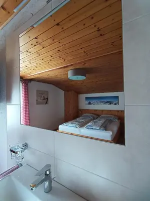 Ein Bett oder Betten in einem Zimmer der Unterkunft Haus Bianca