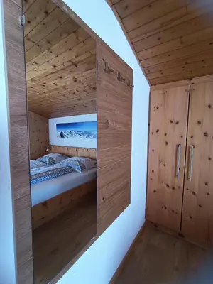 Ein Bett oder Betten in einem Zimmer der Unterkunft Haus Bianca