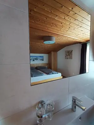 Ein Bett oder Betten in einem Zimmer der Unterkunft Haus Bianca