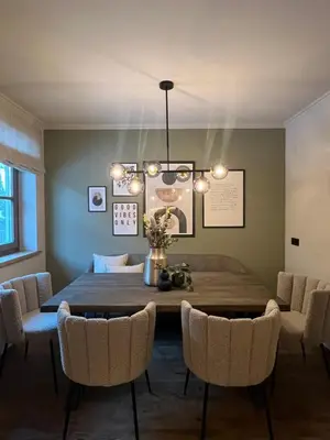 Ein Sitzbereich in der Unterkunft Appartement Wimreiter
