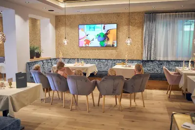 TV/Unterhaltungsangebot in der Unterkunft Hotel Barbarahof Saalbach
