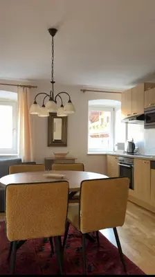 Küche/Küchenzeile in der Unterkunft Gasthof Neumeister