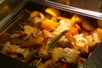 Essen im Hotel oder in der Nähe