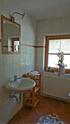 Ein Badezimmer in der Unterkunft Apartment Prossegger