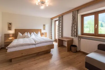 Ein Bett oder Betten in einem Zimmer der Unterkunft Apartments Foidl