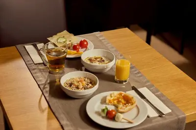 Essen im Hotel oder in der Nähe