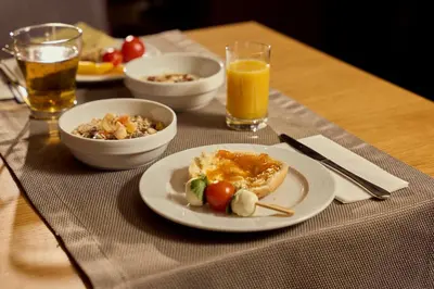 Essen im Hotel oder in der Nähe
