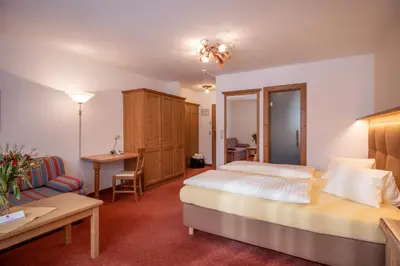 Ein Bett oder Betten in einem Zimmer der Unterkunft Hotel Kroneck