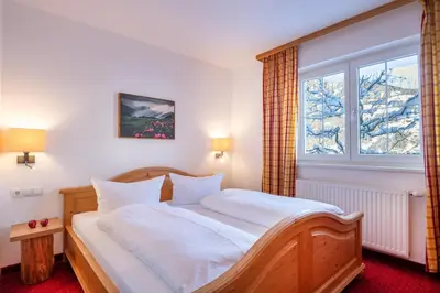 Ein Bett oder Betten in einem Zimmer der Unterkunft Appart Stephan