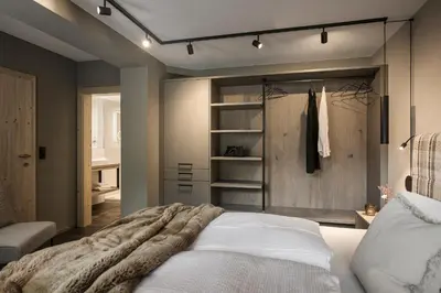 Ein Bett oder Betten in einem Zimmer der Unterkunft Leitnerhof
