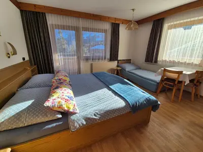 Ein Bett oder Betten in einem Zimmer der Unterkunft Haus Klammtal